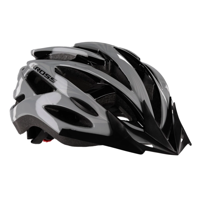 Kask rowerowy Kross Laki Szary r.L